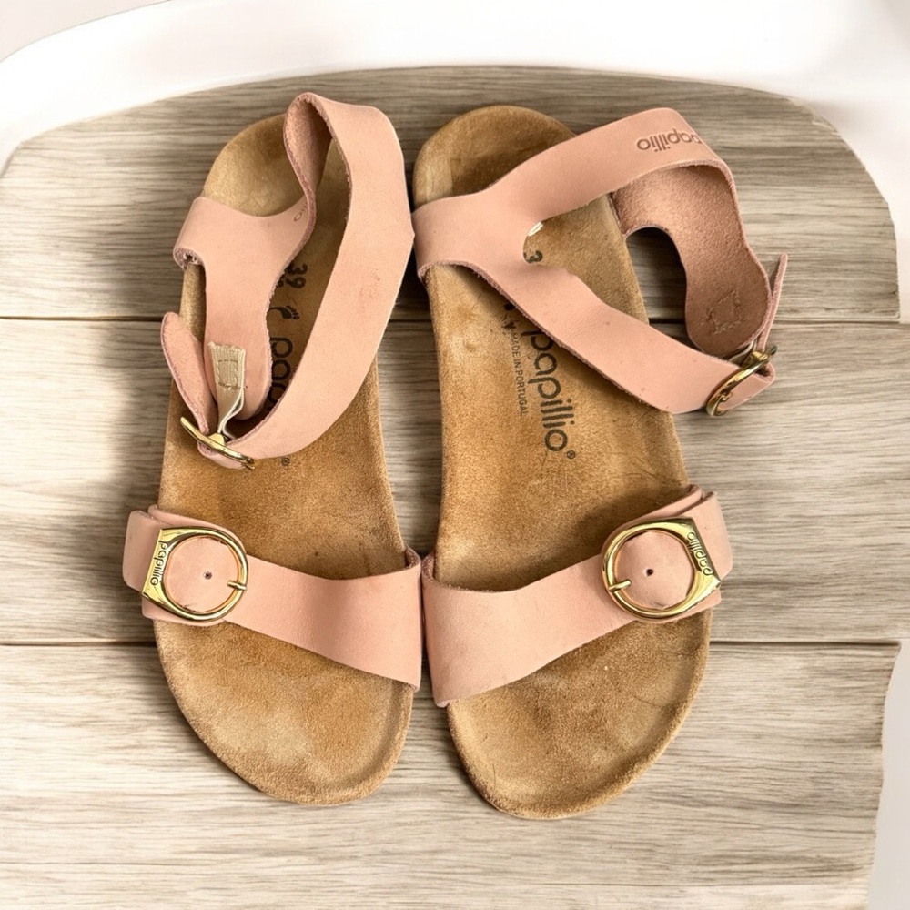 Papillio Tan Sandals with Adjustable Straps